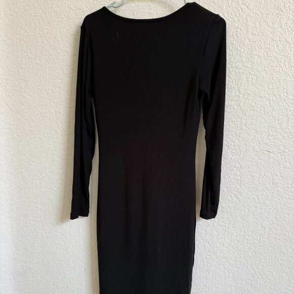 Popilush Black Bodycon Dress Size XL - Picture 1 of 3